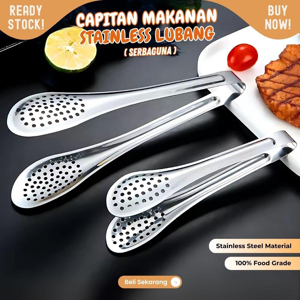 Capitan makanan Full stainless steel ASLI!!! ANTI KARAT!! 14inch 33CM - Image 2