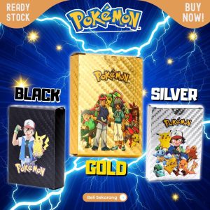 Kartu pocket monster special EDITION HOLOGRAM plastic card dan TEBAL bahan plastik poke-mon