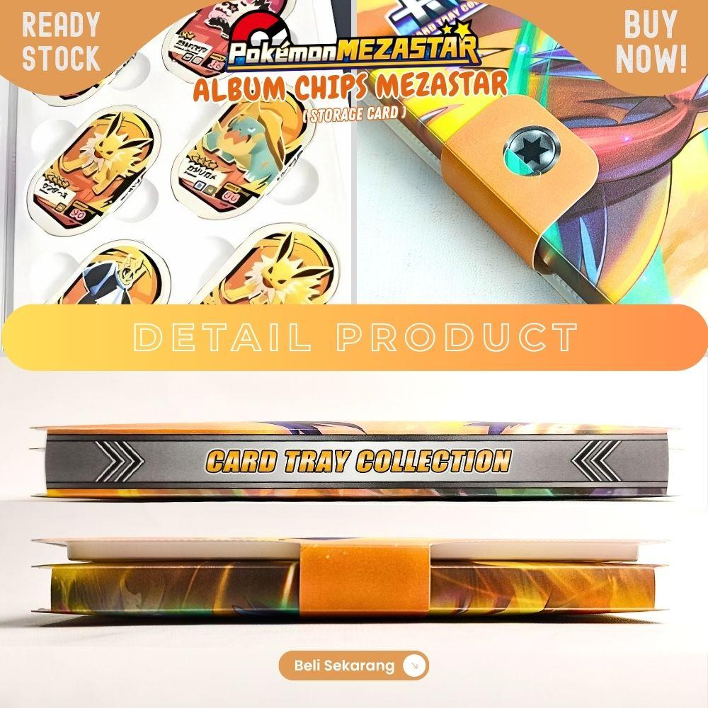 Album Pokémon Mezastar tempat chip pokemon 18pc - Image 2