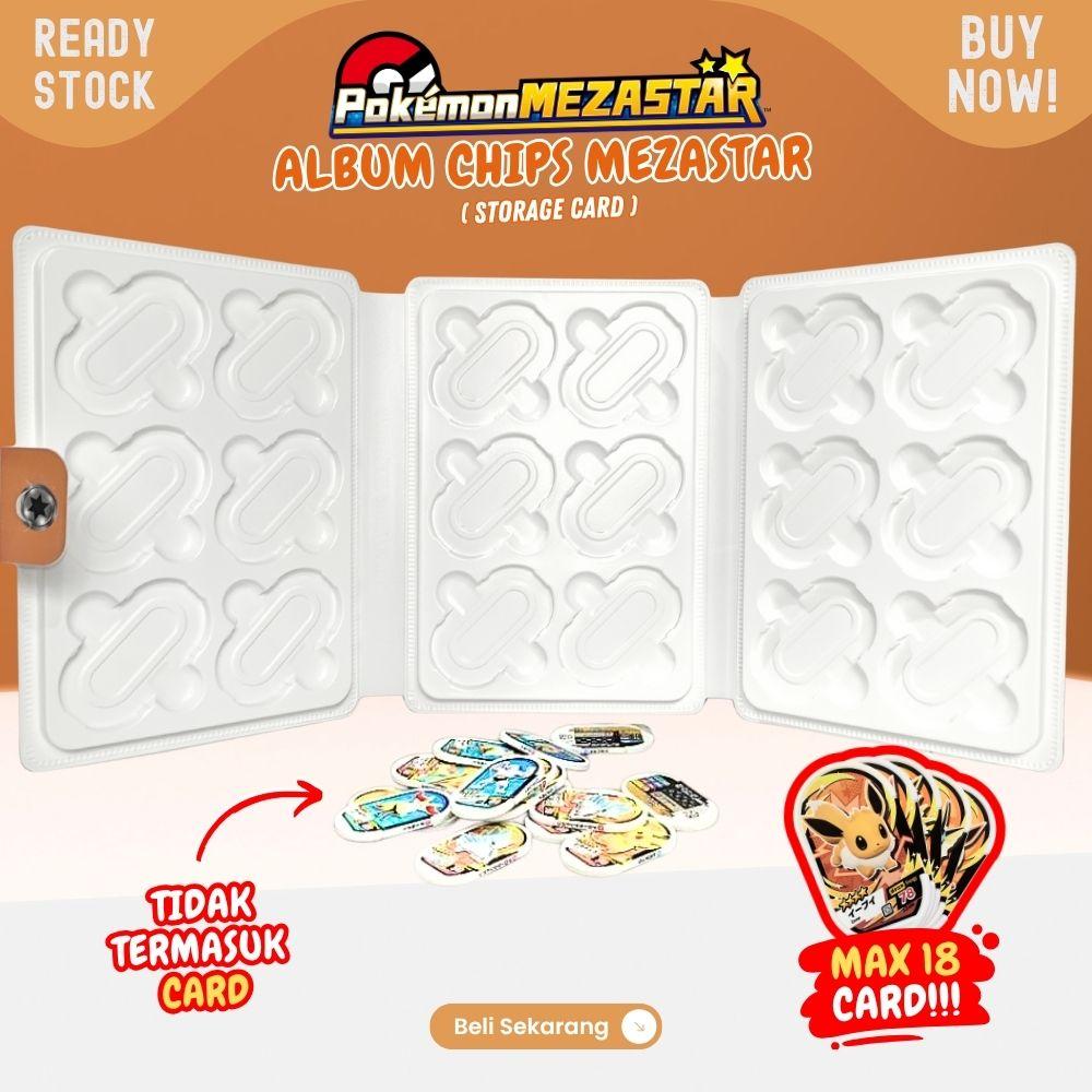 Album Pokémon Mezastar tempat chip pokemon 18pc - Image 4