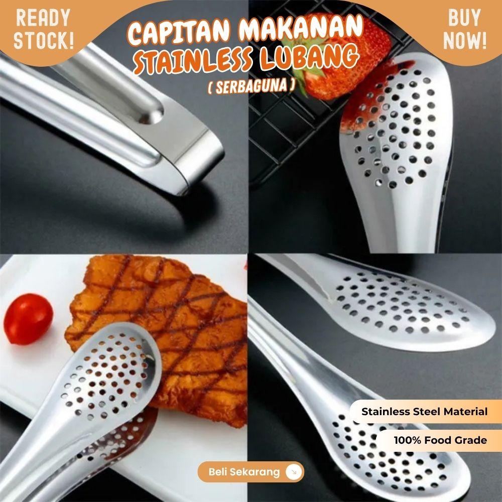 Capitan makanan Full stainless steel ASLI!!! ANTI KARAT!! 14inch 33CM - Image 5