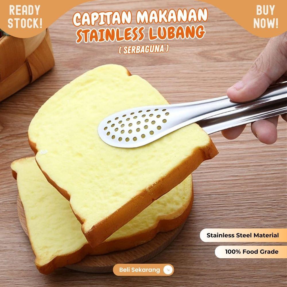 Capitan makanan Full stainless steel ASLI!!! ANTI KARAT!! 14inch 33CM - Image 4