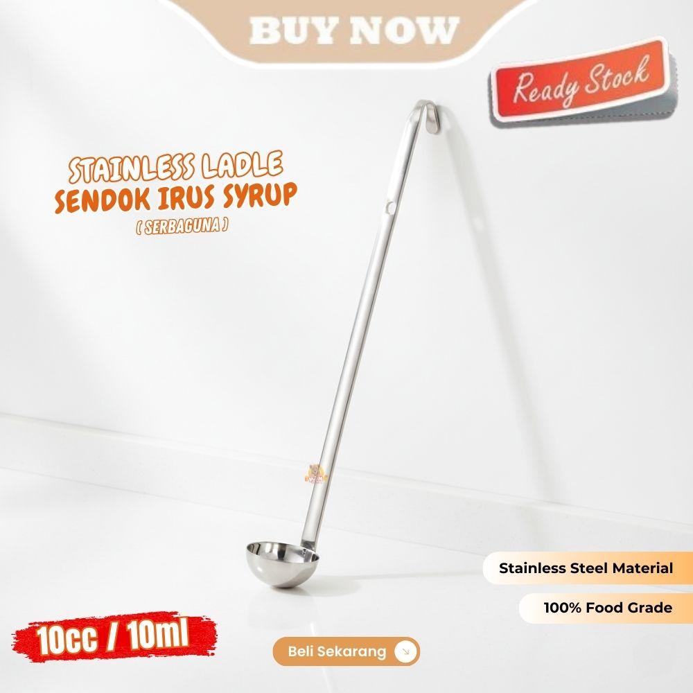 Irus Stainless ukur 10cc Centong Syrup Ladle Soup 10ML SAOS BUMBU SENDOK - Image 4