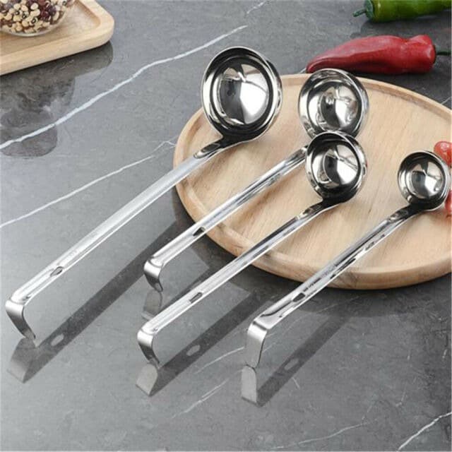 Irus Stainless ukur 10cc Centong Syrup Ladle Soup 10ML SAOS BUMBU SENDOK - Image 3