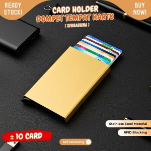 Tempat kartu nama Exclusive kartu kredit uang kertas Cocok untuk Promosi